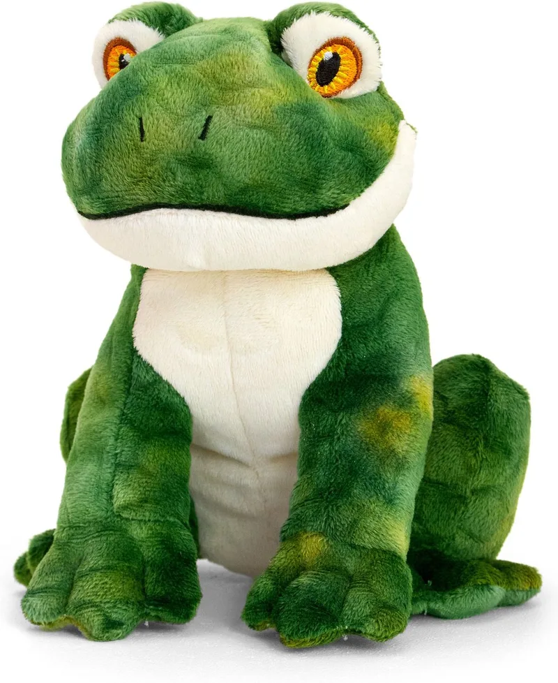 Kikker - 18 cm - Dieren knuffelbeesten by Keel Toys in Multicolour – product photo
