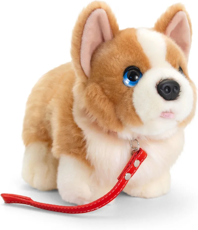 Knuffel - hond - pluche - knuffeldier - 32 cm van Keel Toys in Meerkleurig – productfoto