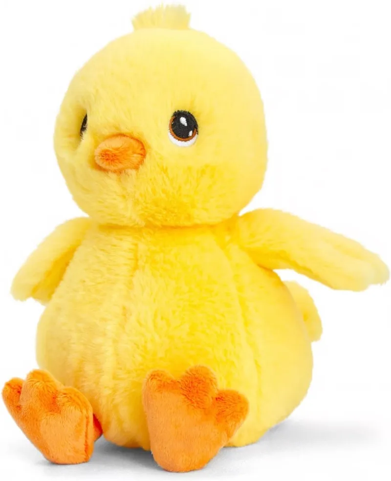 Kuiken - 18 cm - Dieren knuffelbeesten by Keel Toys in Yellow – product photo