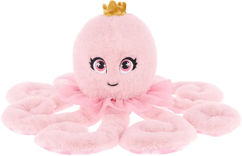 Octopus - 18 cm - Dieren knuffelbeesten van Keel Toys in Roze – productfoto