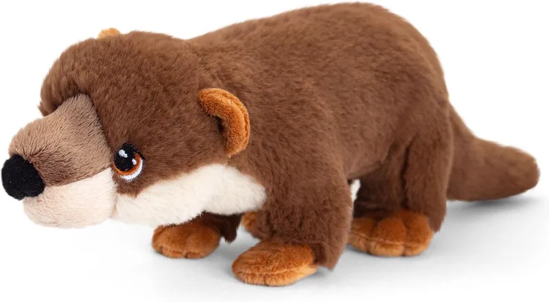 Otter - 23 cm - Dieren knuffelbeesten från Keel Toys i Brun – produktbild