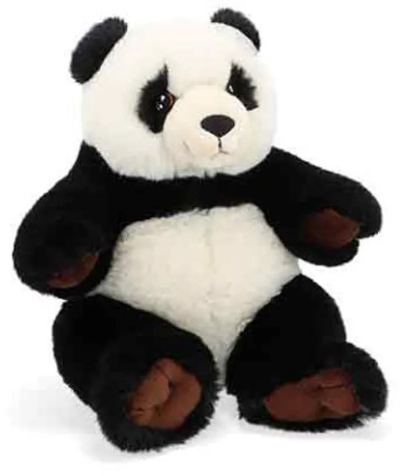 Panda - 20 cm - Dieren knuffelbeesten by Keel Toys in Black – product photo