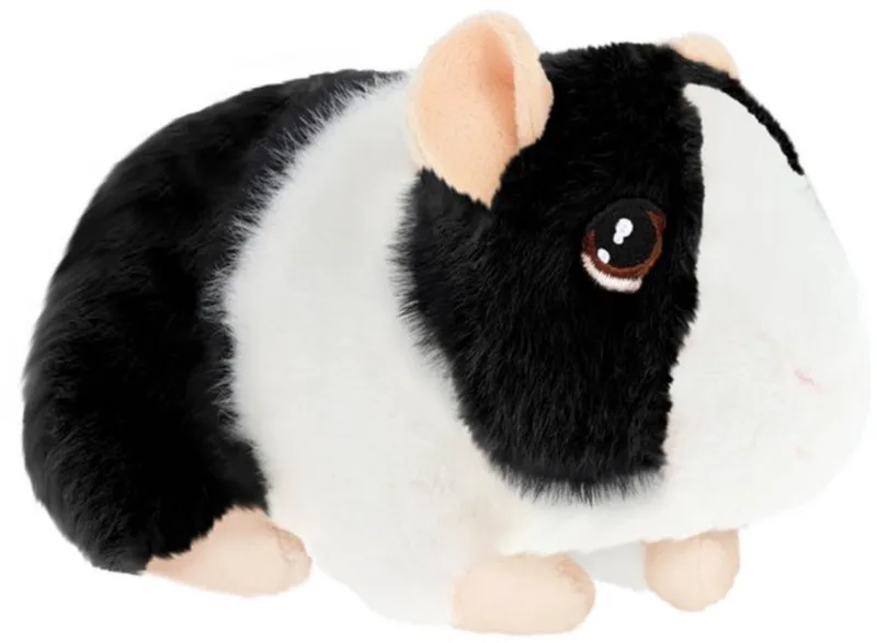 pluche Cavia - knuffeldier - met geluid - 15 cm - knuffel Cavia - Eco collectie från Keel Toys i Svart – produktbild