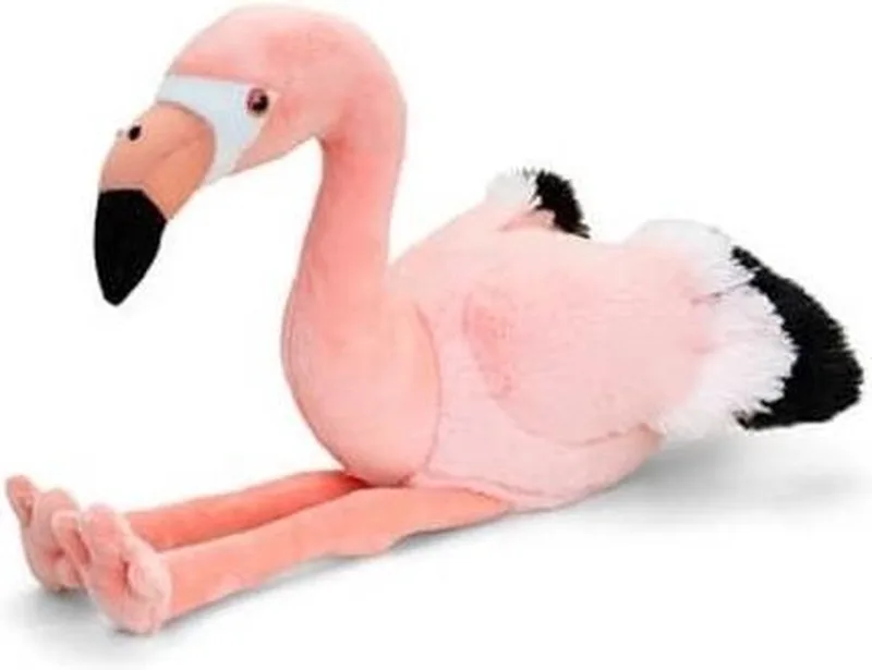 pluche flamingo knuffel 25 cm von Keel Toys in Mehrfarbig – Produktfoto