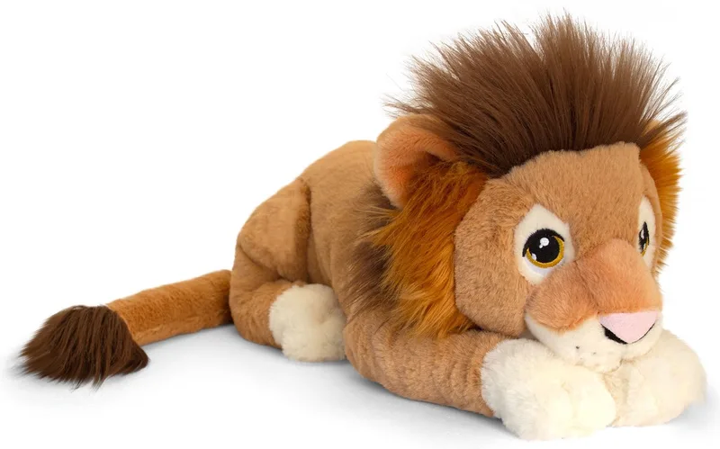 Pluche knuffel dier leeuw - 45 cm - Knuffelbeesten leeuwen - speelgoed by Keel Toys in Multicolour – product photo