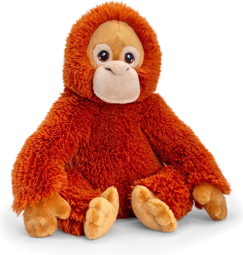 Pluche knuffel Orang Oetan aap/apen - 25 cm - Dieren knuffelbeesten - Apen by Keel Toys in Multicolour – product photo
