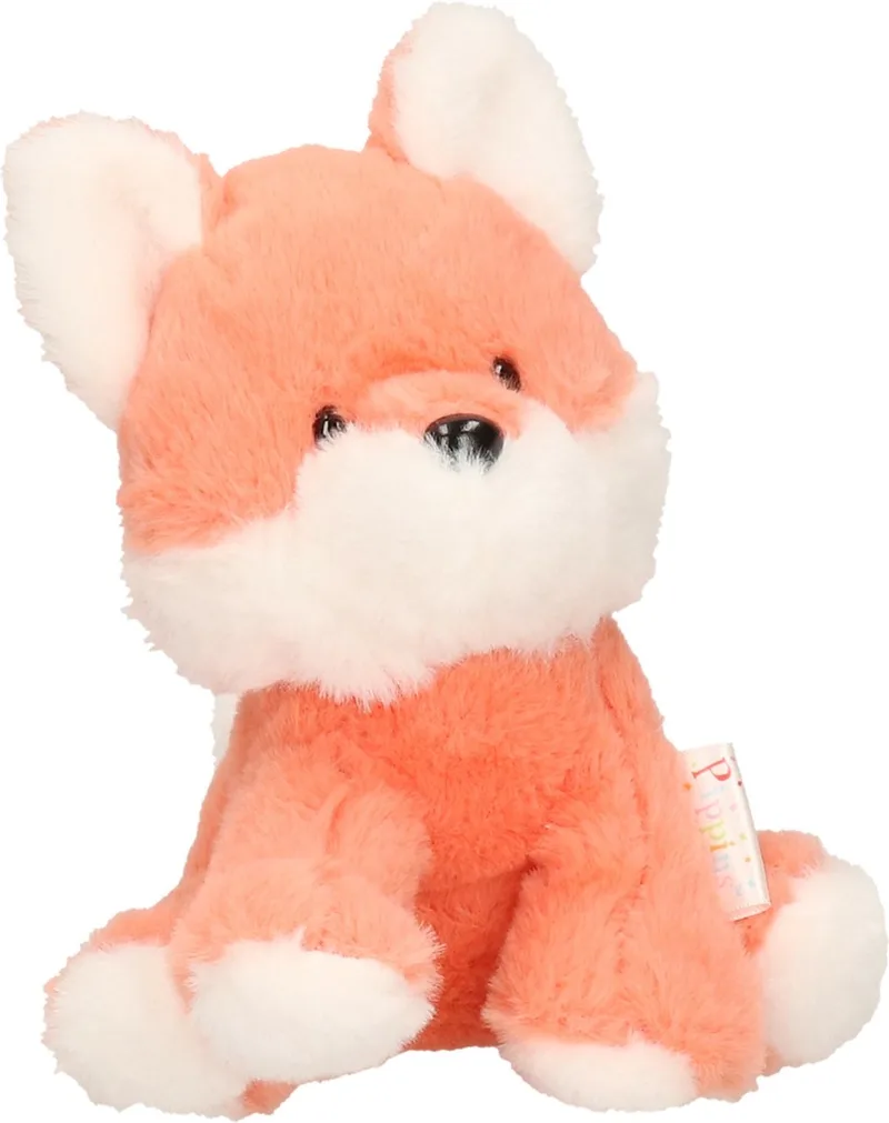 pluche Vos knuffel 14 cm - Vossen bosdieren knuffeldieren - Speelgoed voor kind från Keel Toys i Orange – produktbild