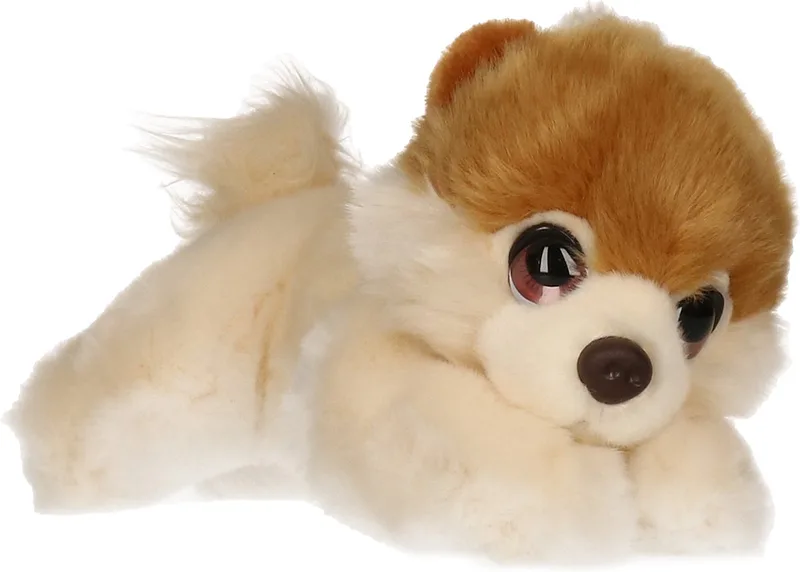 Pomeranian - honden knuffel - lichtbruin/beige - pluche - 25 cm by Keel Toys in Brown – product photo