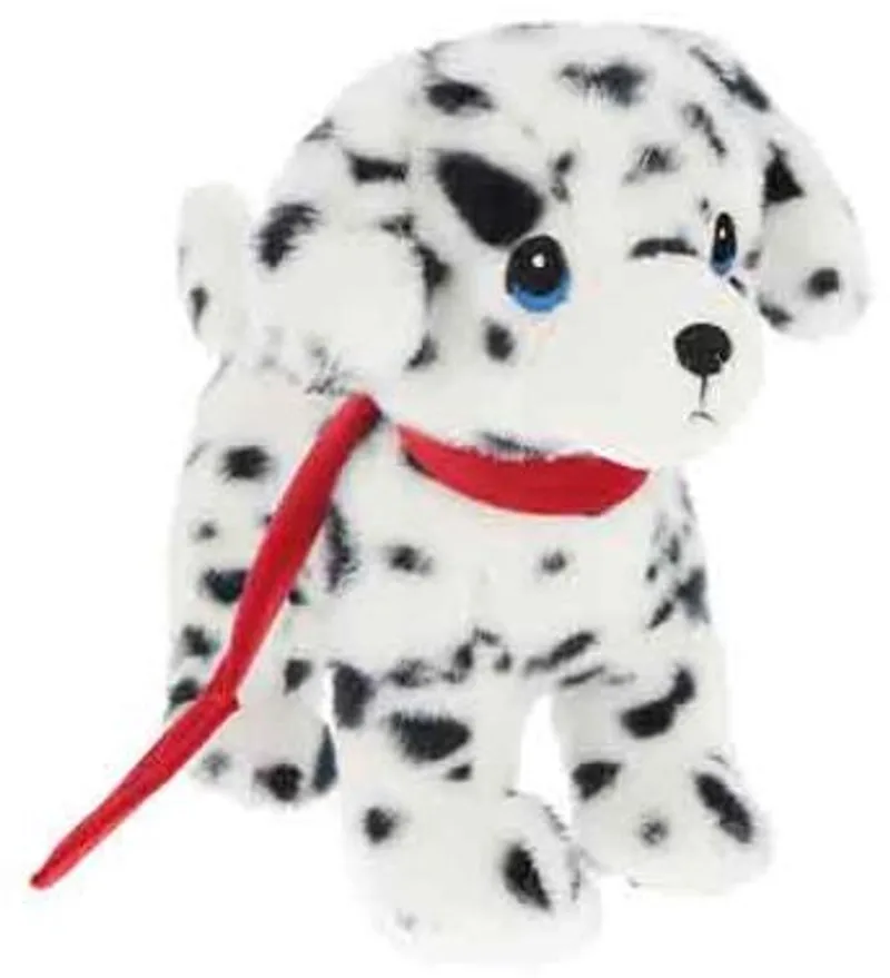 Puppy Love in lead Dalmatiër - 23 cm - Dieren knuffelbeesten by Keel Toys in Black, Wit stippen – product photo