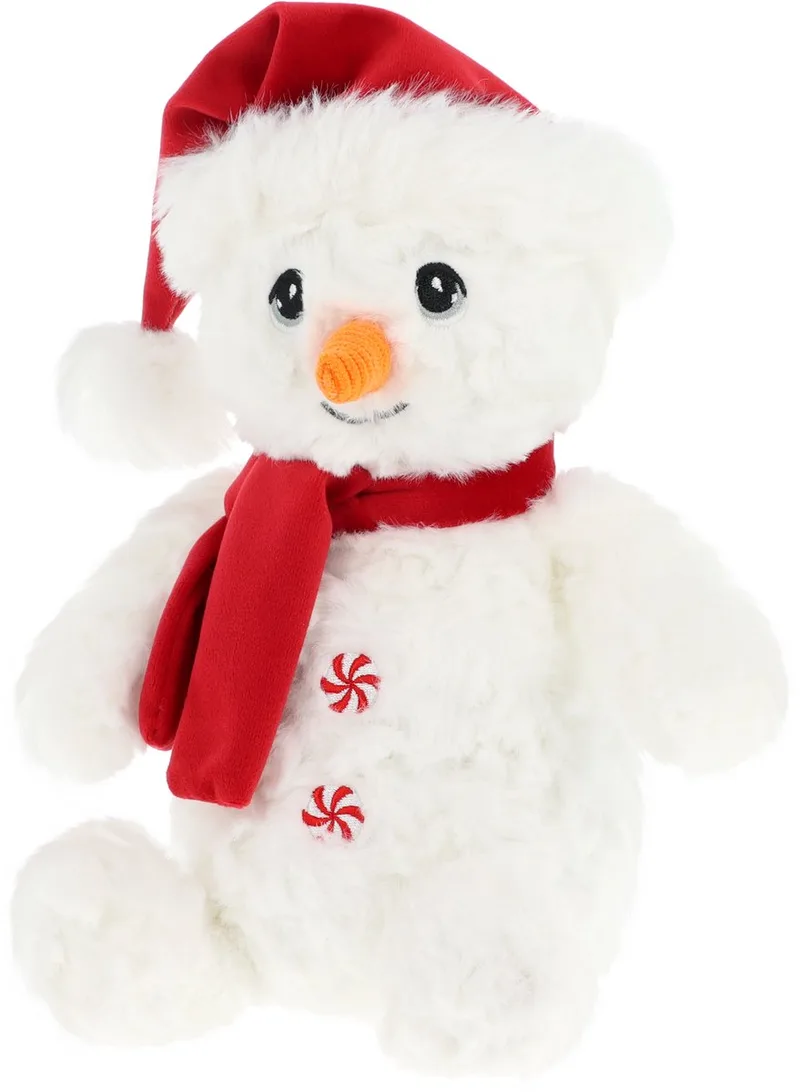 sneeuwpop - 20 cm - knuffels de Keel Toys en Blanc – photo produit