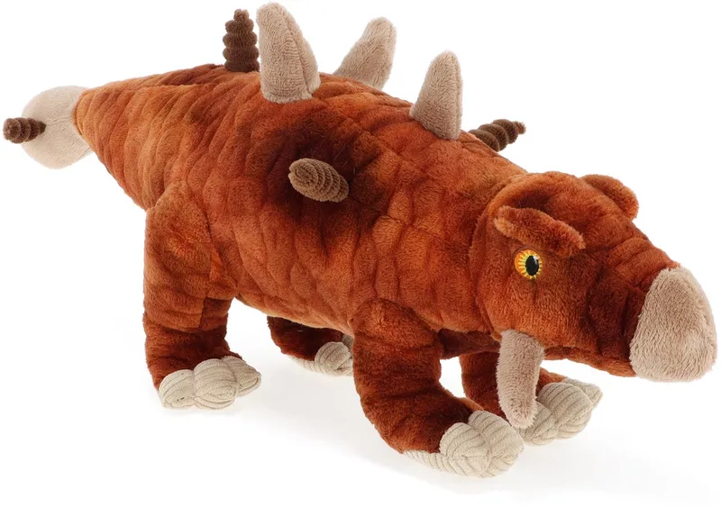 stegosaurus - 38 cm - Dieren knuffelbeesten de Keel Toys en Marron – photo produit