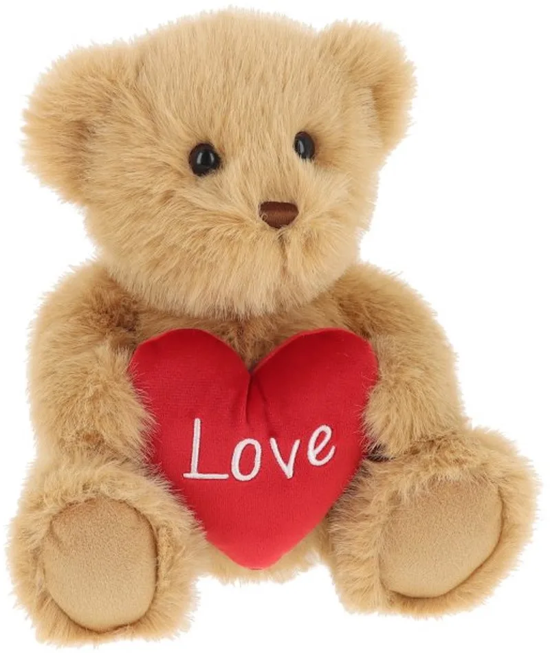teddybeer met hartje - 20 cm - Dieren knuffelbeesten by Keel Toys – product photo