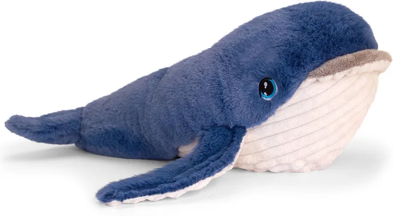 walvis - 25 cm - Dieren knuffelbeesten van Keel Toys in Meerkleurig – productfoto