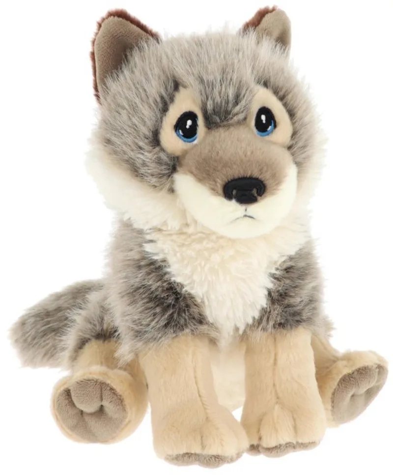 Wolf - 20 cm - Dieren knuffels by Keel Toys in Grey – product photo