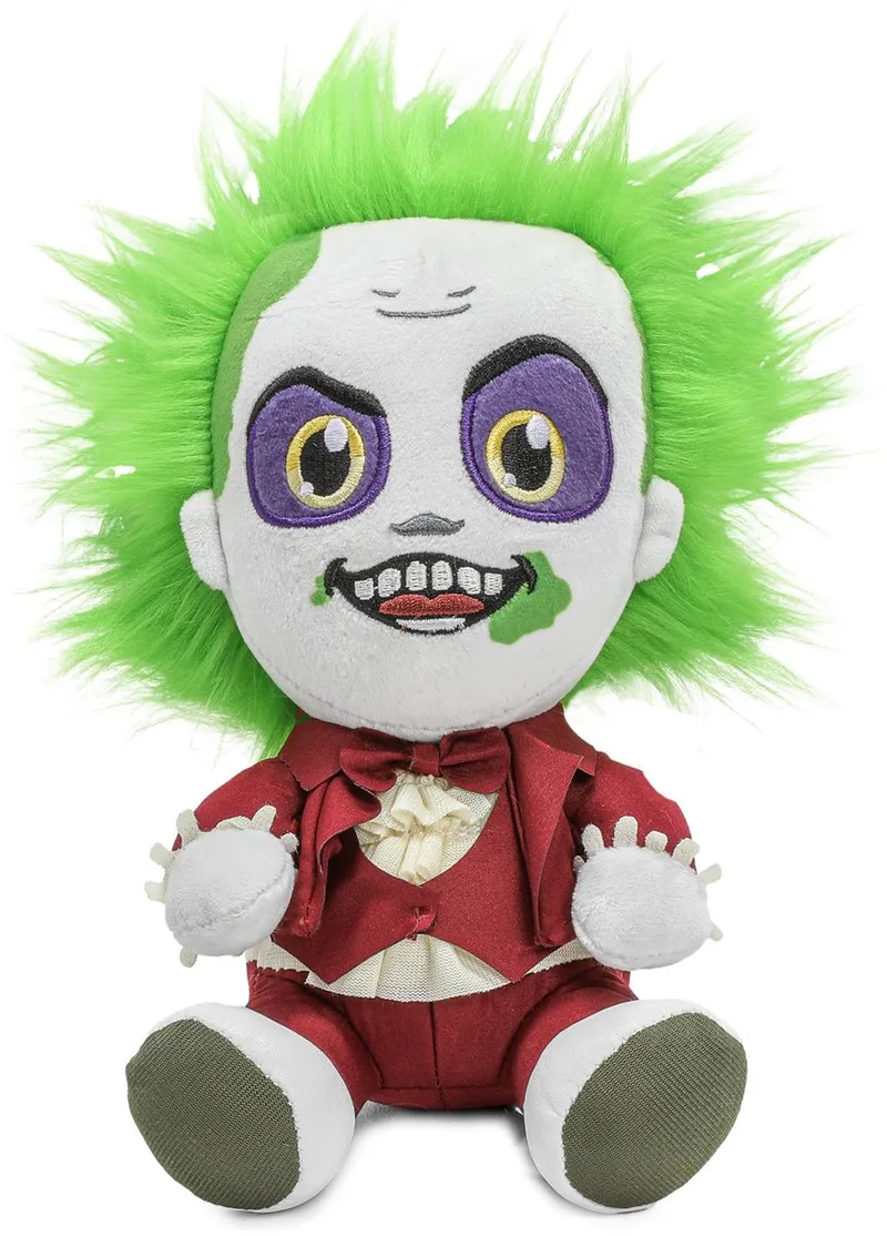 Beetlejuice Red Tuxedo Phunny Knuffel van Kidrobot in Meerkleurig – productfoto