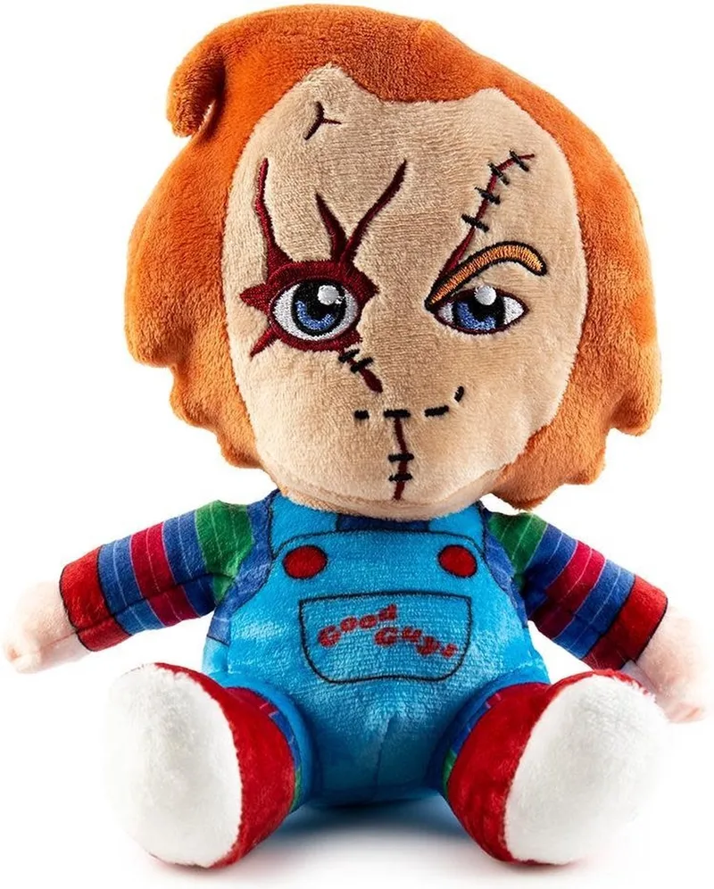 Chucky Phunny Plush - Zachte knuffel voor horrorliefhebbers - 12x15x15cm by Kidrobot in Multicolour – product photo