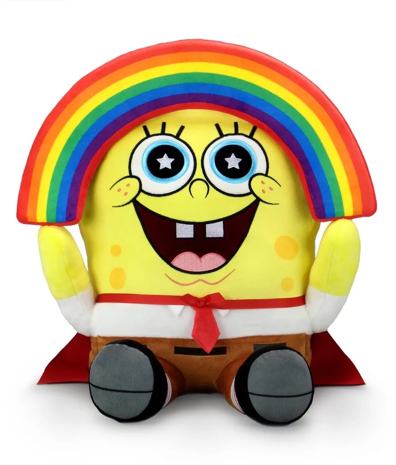 SPONGEBOB RAINBOW HUGME VIBRATING PLUSH by Kidrobot in Multicolour – product photo