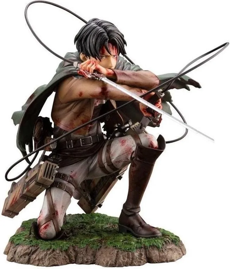 Attack on Titan ARTFXJ Statue 1/7 Levi Fortitude Ver. 17 cm Beeld by Kotobukiya in Multicolour – product photo