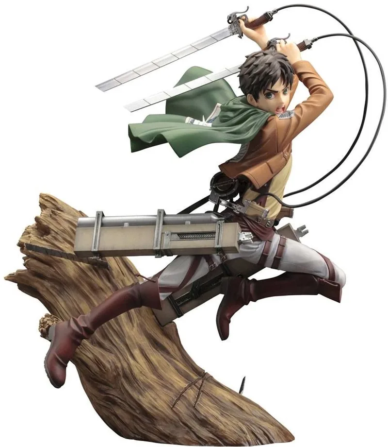 Attack on Titan ARTFXJ Statue 1/8 Eren Yeager Renewal Package Ver. 26 cm by Kotobukiya in Multicolour – product photo