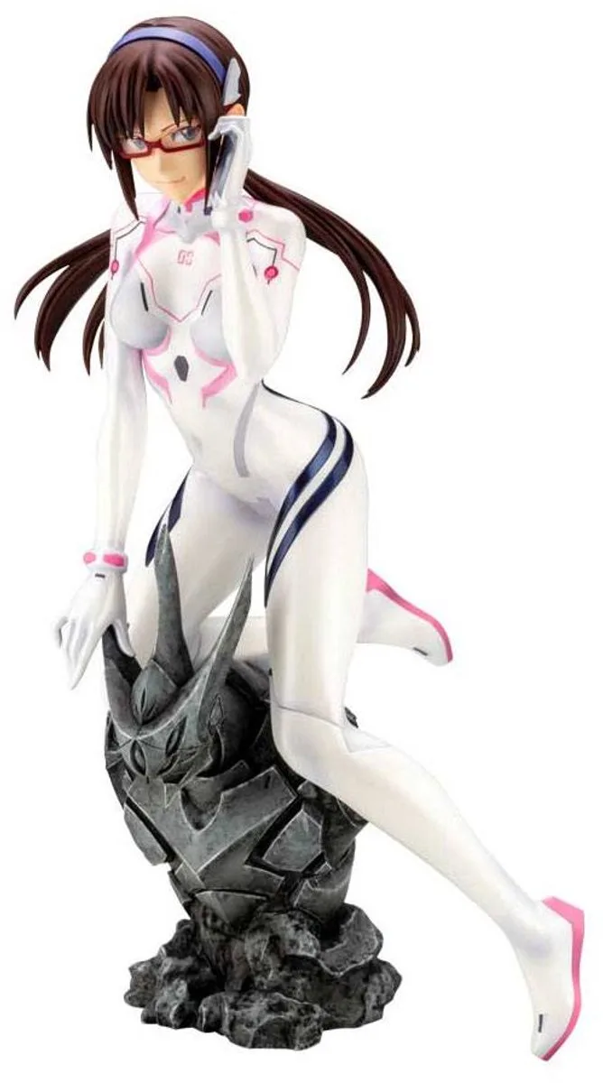 Evangelion 4 PVC Statue 1/6 Mari Makinami Illustrious White Plugsuit Ver. 24 cm by Kotobukiya in Multicolour – product photo