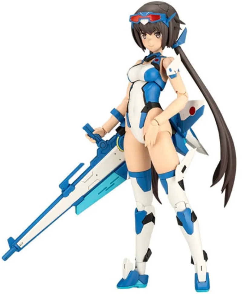 Frame Arms Girl Plastic Model Kit Stylet Swimsuit Blue Impulse Color Ver. 16 cm by Kotobukiya in Multicolour – product photo