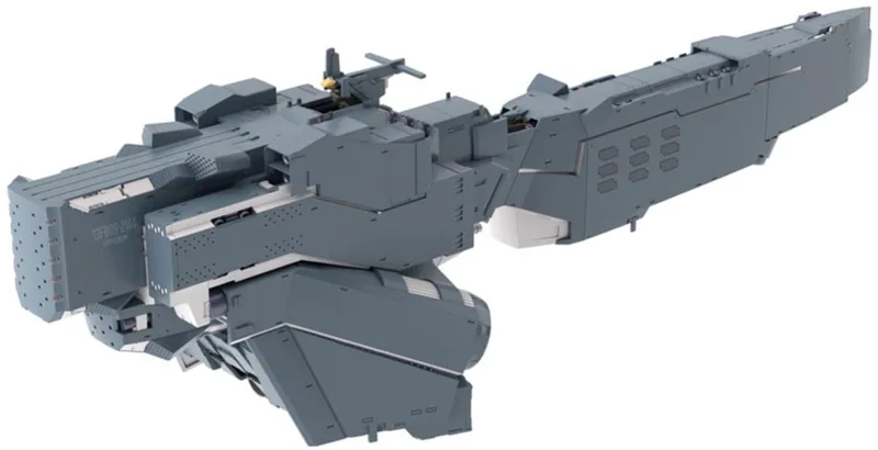 Legend of the Galactic Heroes: Die Neue These Plastic Model Kit Free Planets Alliance Forces Battleship Hyperion 30 cm Model Kits by Kotobukiya – product photo