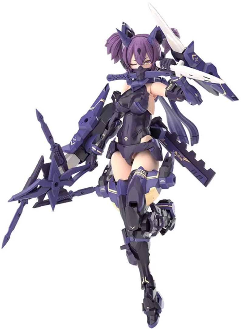 Megami Device Plastic Model Kit 1/1 Asra Ninja Kaname Shadow Edition Full Package 14 cm Model Kits van Kotobukiya in Meerkleurig – productfoto