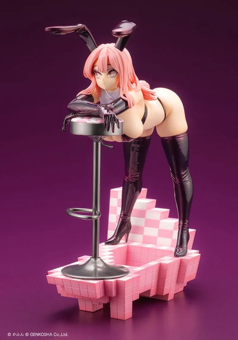 Original Character Trick Bunnies PVC Statue 1/7 Standing Bunny Illustration by Kafun 24 cm Beeld by Kotobukiya in Multicolour – product photo