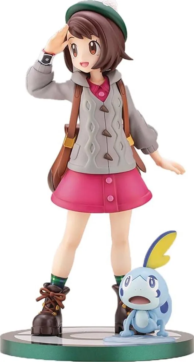 Pokémon ARTFXJ Statue 1/8 Gloria & Sobble 21 cm Beeld by Kotobukiya in Multicolour – product photo