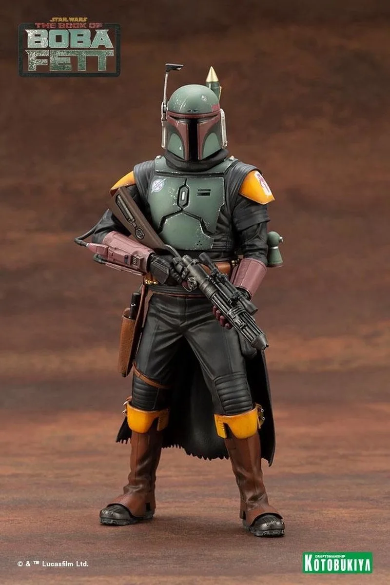Star Wars: The Book of Boba Fett ARTFX+ PVC Statue 1/10 Boba Fett 18 cm by Kotobukiya in Green – product photo