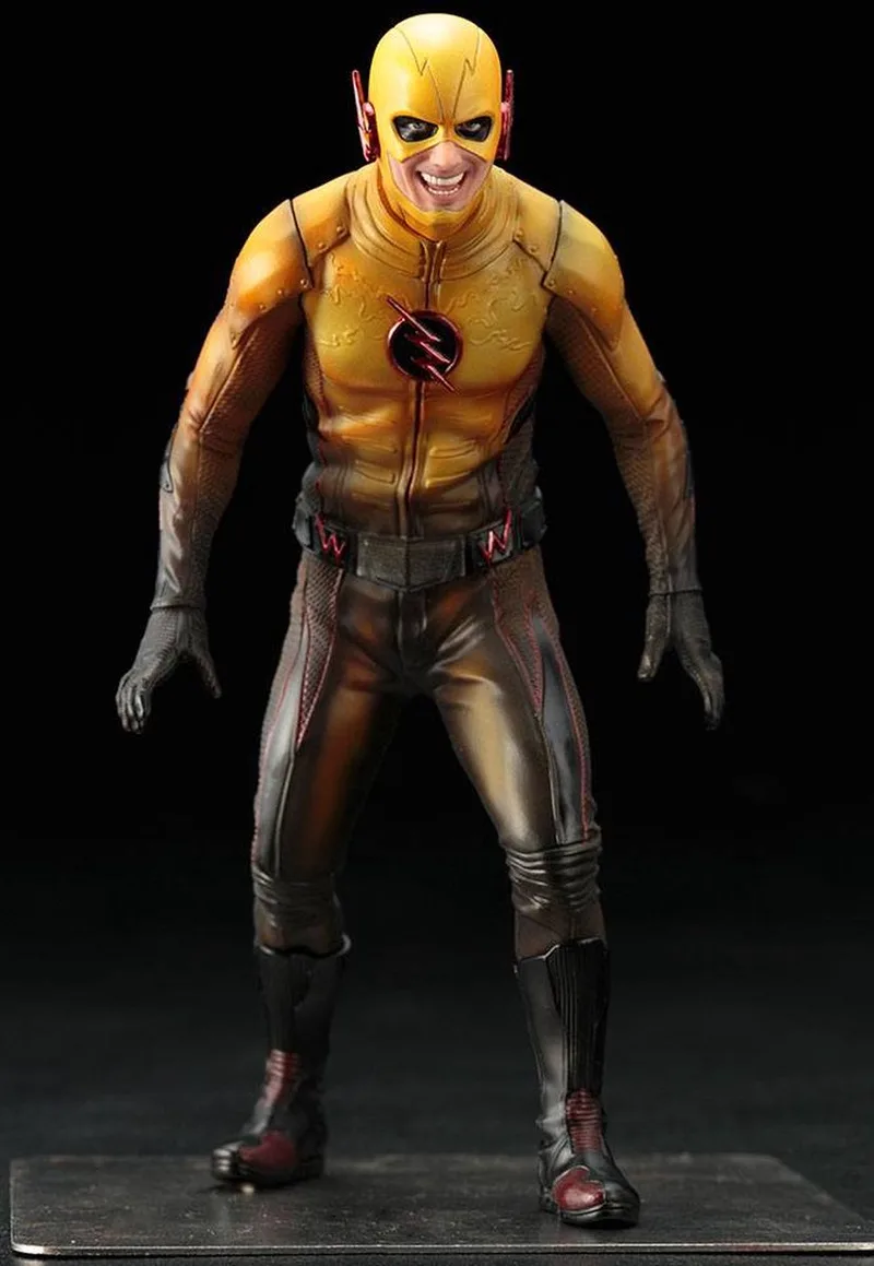 The Flash ARTFX+ PVC Statue 1/10 Reverse Flash van Kotobukiya in Geel – productfoto