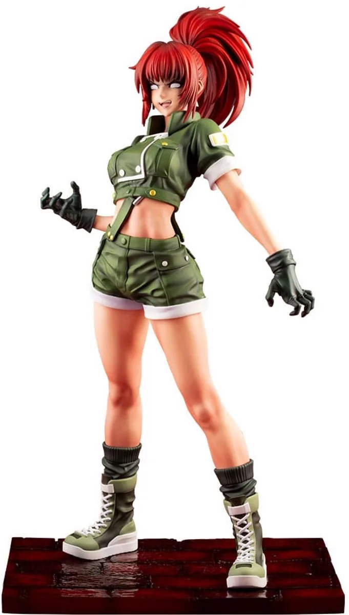 The King of Fighters '97 Bishoujo PVC Statue 1/7 Orochi Leona 23 cm Beeld by Kotobukiya in Multicolour – product photo