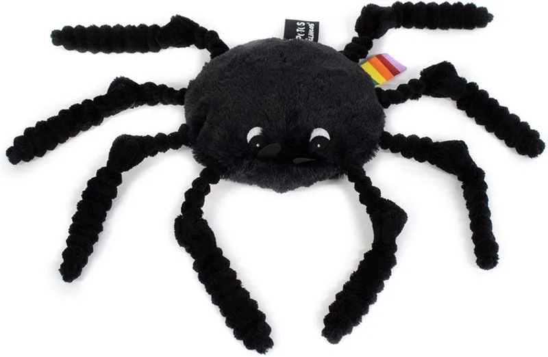 Knuffel Spin 15 Cm de Les Deglingos en Noir – photo produit