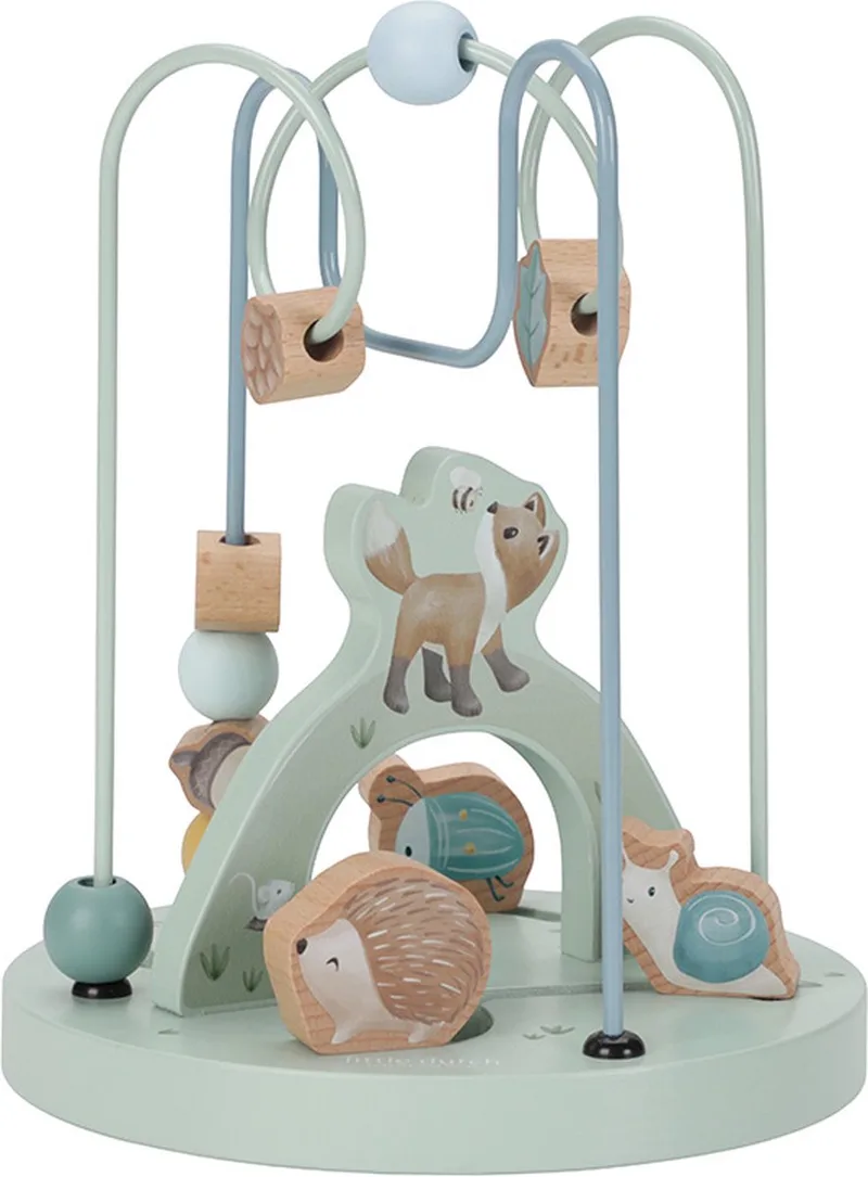 Activiteitenspiraal groot - Forest Friends FSC von Little Dutch in Mehrfarbig – Produktfoto