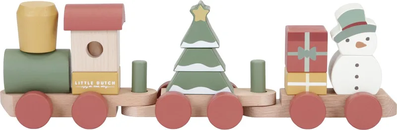 Blokkentrein - Kerst by Little Dutch in Kerst – product photo