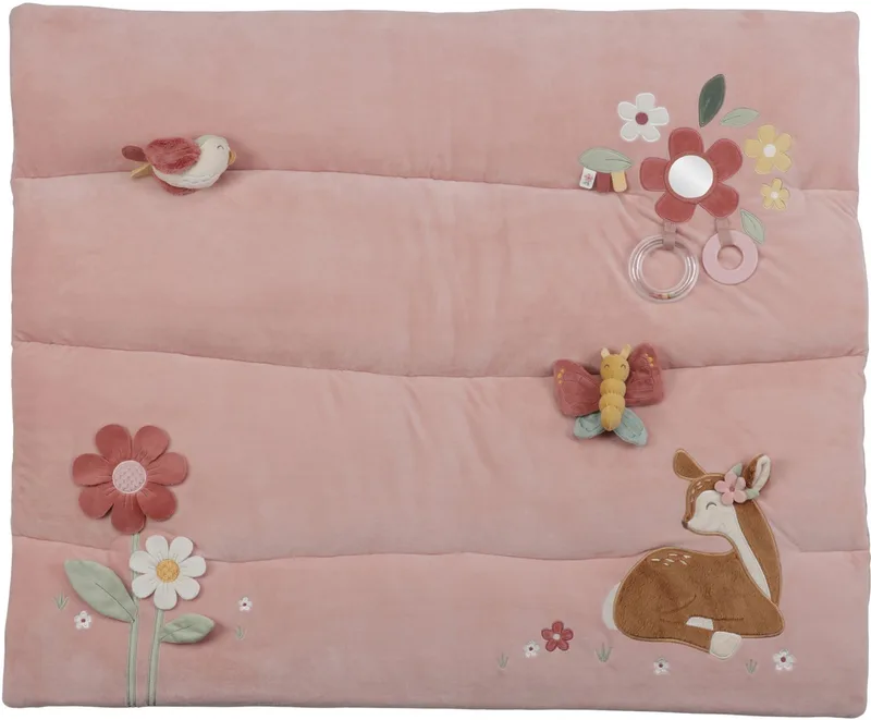 Fairy Garden Boxkleed - 80 x 100 cm - Baby speelgoed - grijp baby speelgoed van Little Dutch in Meerkleurig – productfoto