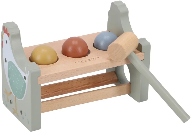 Hamerbank met ballen FSC von Little Dutch in Little Farm – Produktfoto