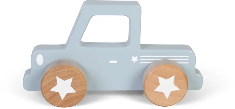 Hout Pick-Up van Little Dutch in Pastel blauw – productfoto