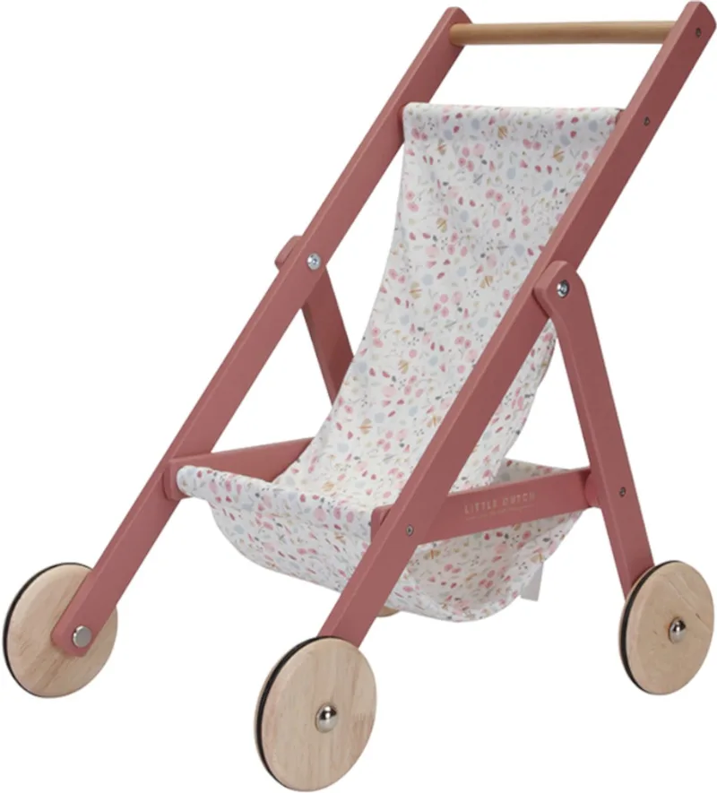 Poppenbuggy FSC von Little Dutch in Houten poppenbuggy oud – Produktfoto