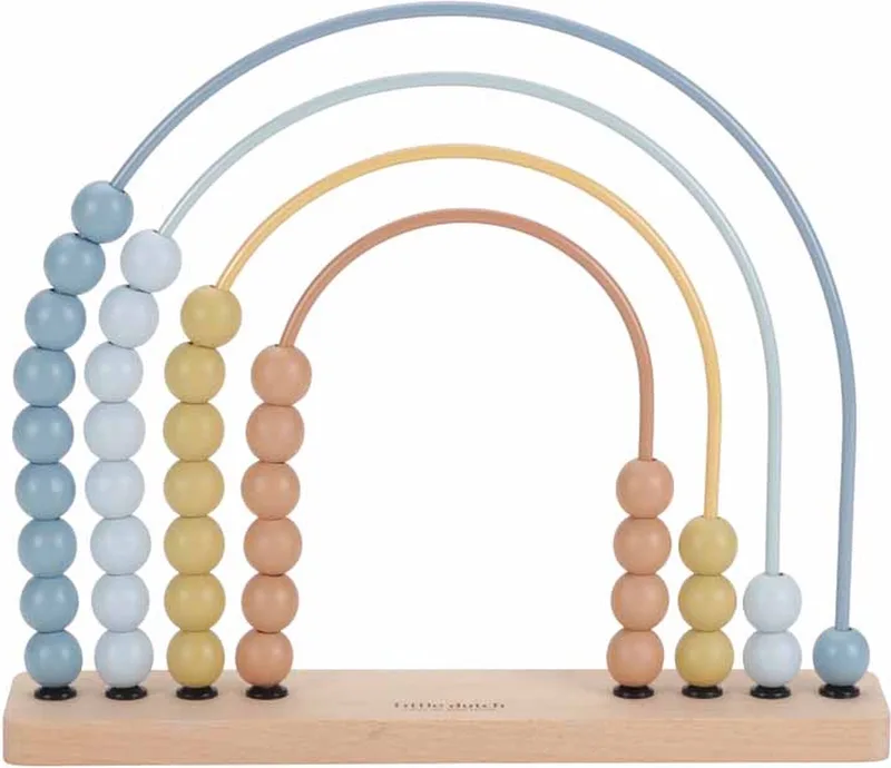 Regenboog telraam - Forest Friends FSC by Little Dutch in Blue – product photo