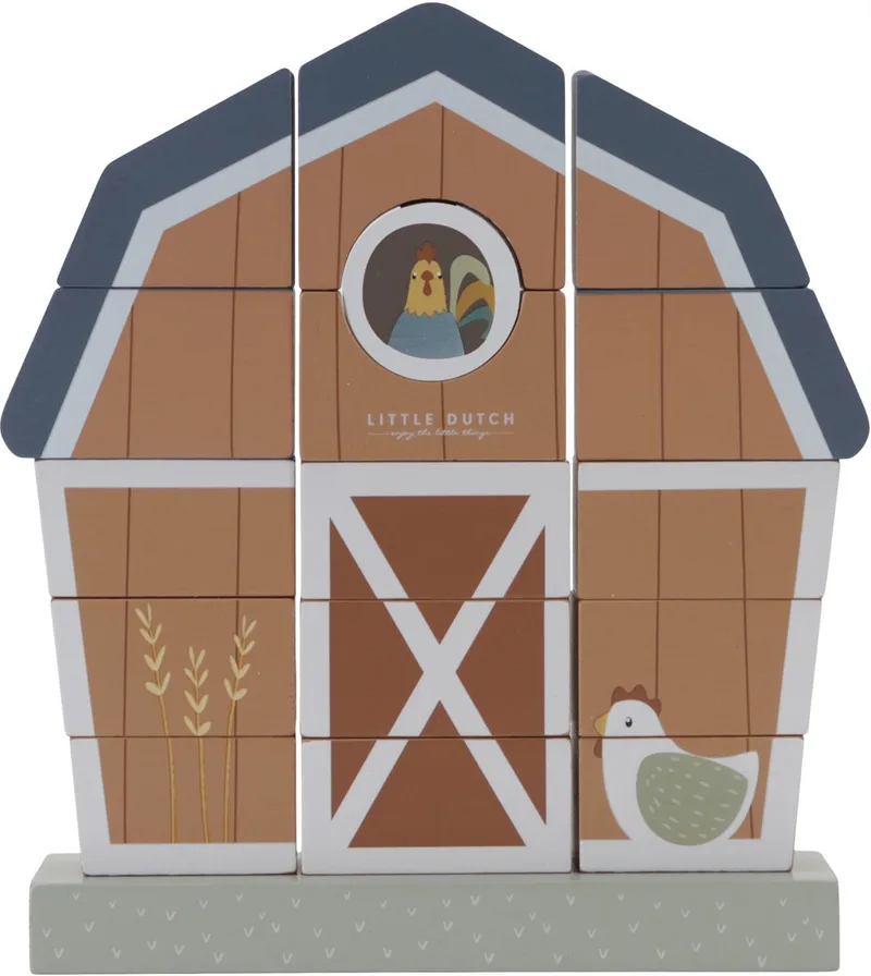 Stapelboerderij FSC - Little Farm van Little Dutch in Print – productfoto