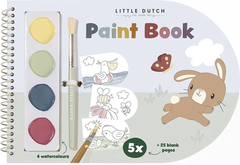 Verfboek von Little Dutch in Animals – Produktfoto