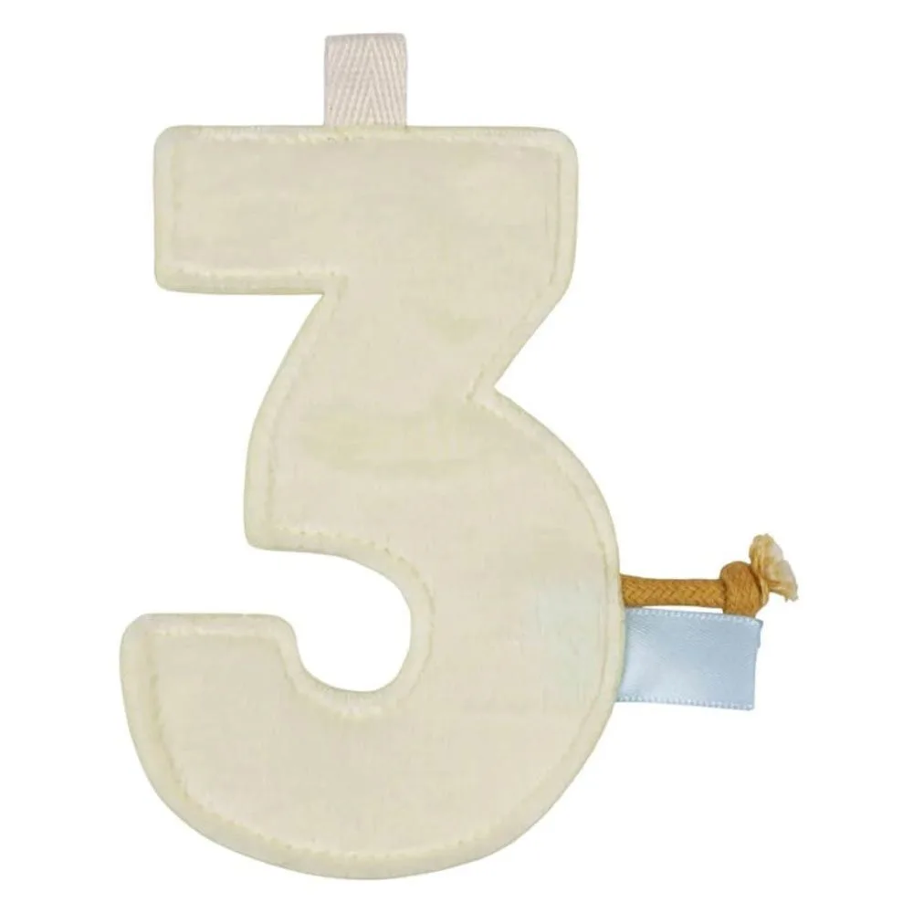 Vlaggenlijn Hanger Little Dutch Cijfer 3 van Little Dutch – productfoto