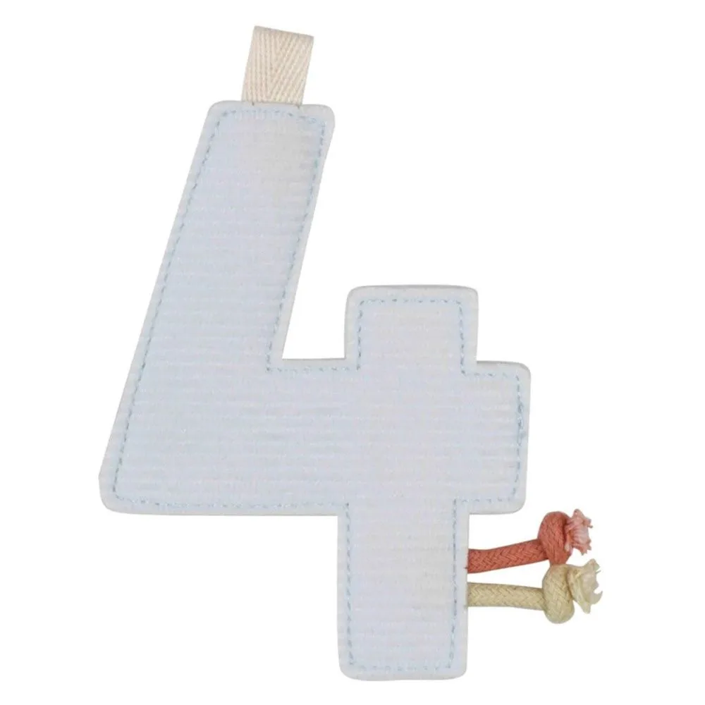 Vlaggenlijn Hanger Little Dutch Cijfer 4 de Little Dutch – photo produit
