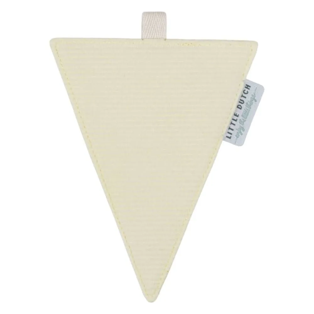 Vlaggenlijn Hanger Little Dutch Vlag Geel van Little Dutch – productfoto