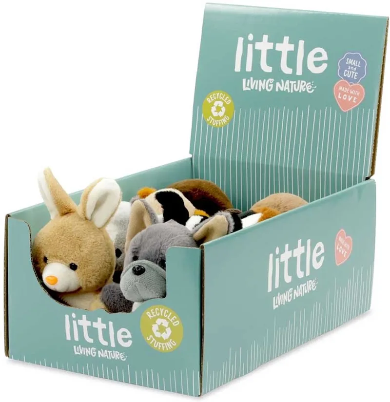 knuffel boerderij LITTLE Snugglies Farm speelgoed. von Living Nature in Mehrfarbig – Produktfoto
