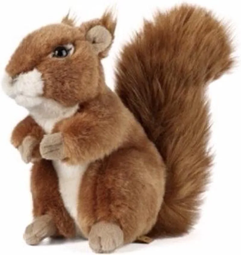 Knuffel Eekhoorn fra Living Nature i Brun – produktbillede