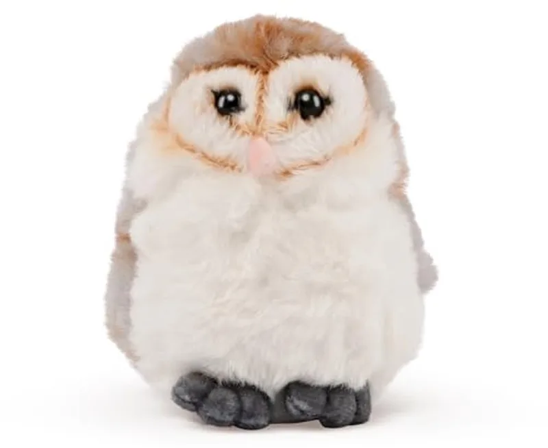 knuffel SMOLS Barn Owl pluche uil speelgoed. von Living Nature in Mehrfarbig – Produktfoto