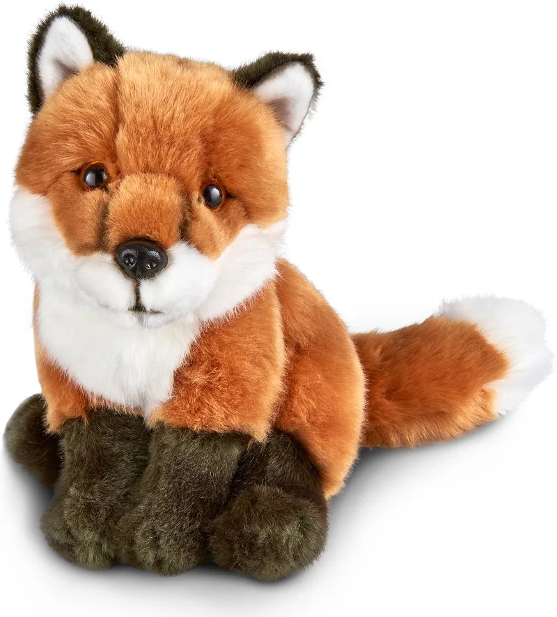 Knuffel Vos Zittend 27 cm by Living Nature in Multicolour – product photo