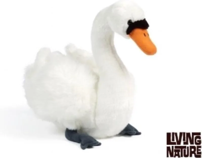 Knuffel Zwaan fra Living Nature i Flerfarvet – produktbillede